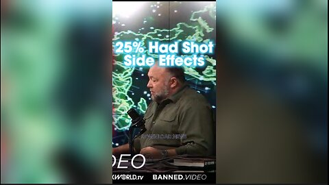 Alex Jones: 25% of Pfizer's Death Shot Victims Had a Side Effect - 12/7/23