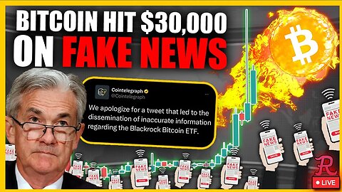 BTC LIVE - BITCOIN HIT $30,000! FAKE NEWS ETF, STOCKS UP BIG