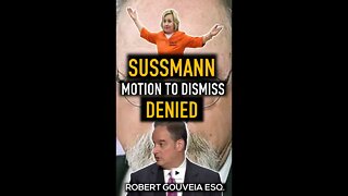 #Sussmann Motion Denied as #Durham Charges Continue Against #Clinton Lawyer #Shorts