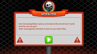 SCRAPYARD/ APOPALYPSE/BLOONS TD6 @BloonsMania #bloons