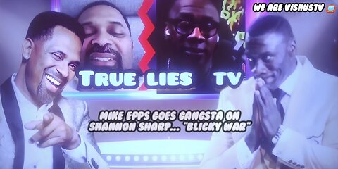 Mike Epps Goes Gangsta On Shannon Sharp..."Blicky WAR" #VishusTv 📺