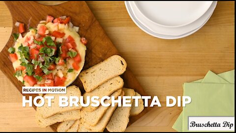 Hot Bruschetta Dip