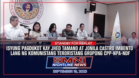 Isyung pagdukot kay Jhed Tamano at Jonila Castro imbento lang ng komunistang grupong CPP-NPA-NDF