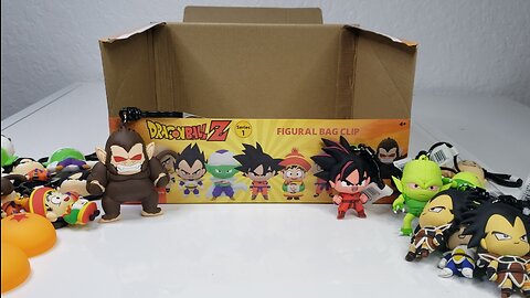 Opening a Complete Case of Monogram Dragon Ball Z Series 1! (3D Foam Bag Clips)