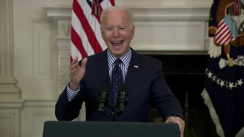 Joe Biden Delivers Remarks, but takes ZERO questions. Again. #45Days 03/06/2021