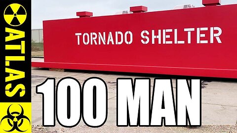 A Major Pharmaceutical's NEW 100 person TORNADO shelter