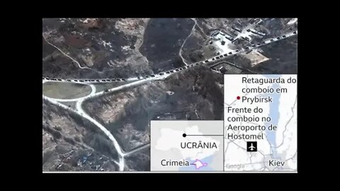 Guerra na Ucrânia: por que comboio russo de 64 km parou de avançar perto de Kiev