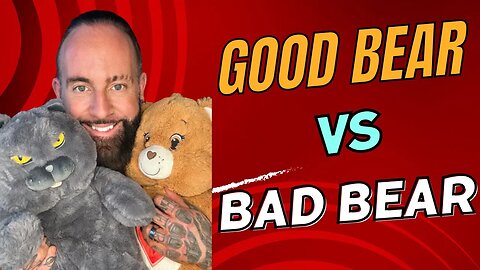 Good Bear 🐻 Vs Bad Bear 🐻 #hypnosis #lukenosis #hypnotherapy