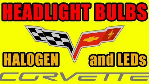 C5 Corvette Headlight Bulb Replacement 1997-2004