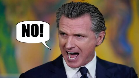 California Democrats are too RADICAL even for RADICAL Gavin Newsom so he VETOED this measure!