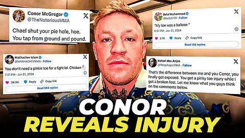 MMA Community REACTS to Conor McGregor’s Injury! Daniel Cormier on Jake Paul vs. Mike Perry