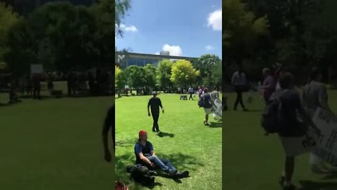 Beto at Discovery Green Park across from GRB - NRA to give a talk ( no one knows when )