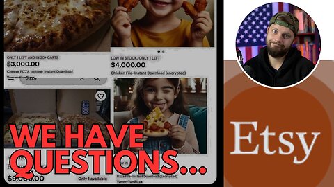 WE'VE GOT QUESTIONS FOR ETSY (& Media Pedo Protectors)