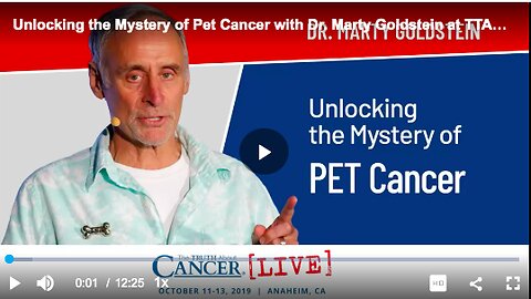 Unlocking the Mystery of Pet Cancer with Dr. Marty Goldstein