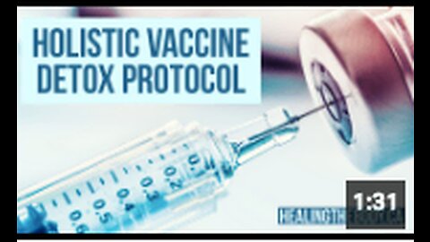 Holistic Vaccine Detox Protocol