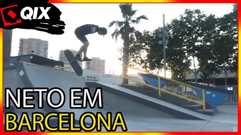 Luiz Neto em Barcelona - Skate Agora 🛹