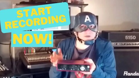 Start Recording Music Now - Cheap! Start A Budget Recording Studio Today