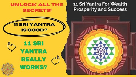 Sri Yantra | 11 Sri Yantra For Wealth Prosperity and Success | review | 11 Sri Yantra really works?