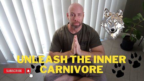 When I couldn't move, I started with breathing, Unleash the inner #carnivore