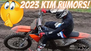 2023 KTM Motocross Rumors (New Generation)