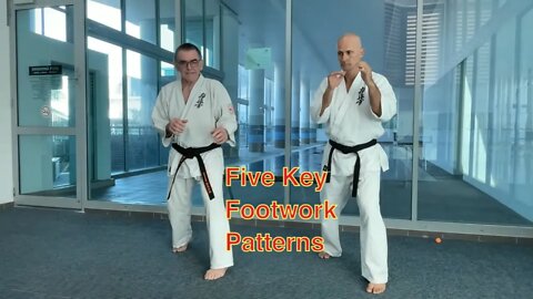 Five Key Footwork Patterns to Master. Kyokushin Karate Advanced Training with Shihan Cameron Quinn