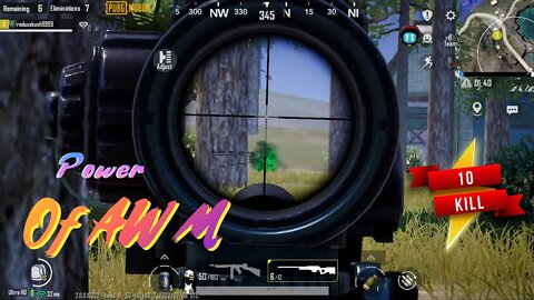 Power Of AWM | PUBG Gameplay | Noob Gamer