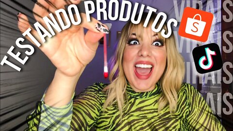 TESTANDO OS PRODUTOS VIRAIS DA SHOPEE na internet | mais vendidos e virais | parte 2