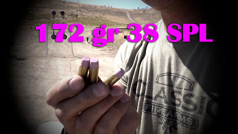 Heavy 172gr Coated Cast 38 Special "Sissy Loads"