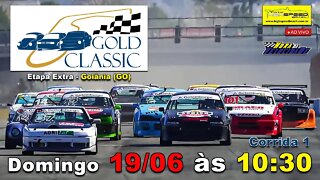 GOLD CLASSIC | Corrida 1 | Etapa Extra - Goiânia (GO) | Ao Vivo