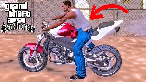 Secret Yamaha R1 Bike Location in GTA San Andreas (Cheat Code)