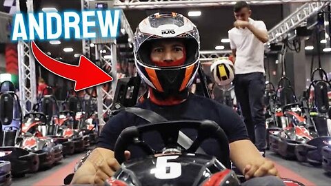 Andrew Tate Goes Go-Karting After Releasing From House Arrest