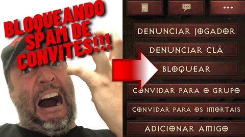 #shorts Diablo Immortal - Bloqueio de Convites