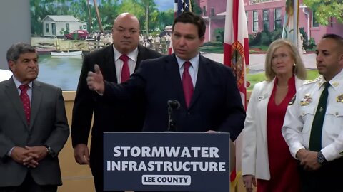 Florida Gov. Ron DeSantis holds news conference in Bonita Springs