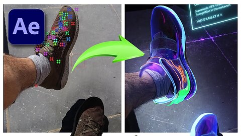 Augmented Reality Sneakers in Element 3D & After Effects