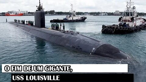 O Fim De Um Gigante, USS Louisville