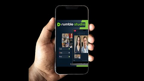 BREAKING NEWS: RUMBLE STUDIO IS NOW AVAILABLE ON THE APP STORE- APPLE