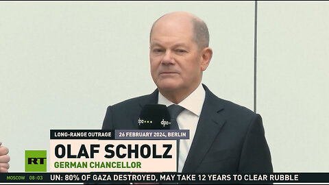 German Chancellor Scholz: UK and France are helping Ukraine launch their long-range missiles