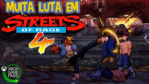 MUITA LUTA EM STREETS OF RAGE 4 - LOTS OF FIGHT IN.