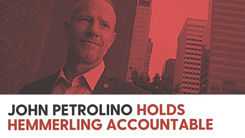 John Petrolino holds Hemmerling accountable