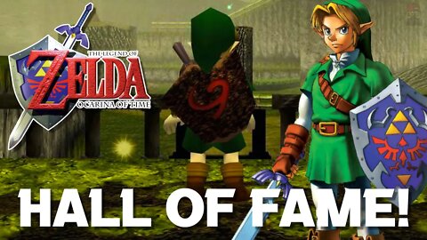 Zelda Ocarina of Time Inducted into Video Games Hall of Game!