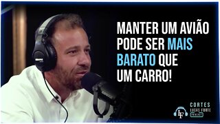 PRIVILÉGIOS DE SE TER UM JATO | Cortes Lucas Forte Podcast