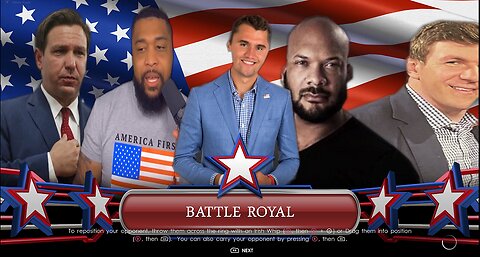 TPUSA Male NYE Battle Royal (WWE 2K22)