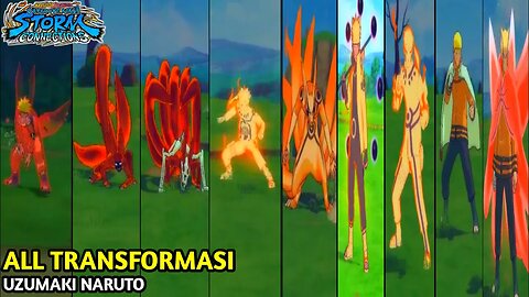 Semua Jutsus & Awakening Transformisi Naruto - Naruto X Boruto Ultimate Ninja Storm Connection