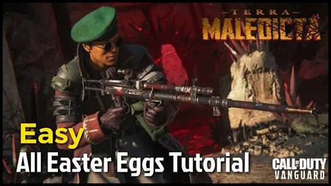 Call of duty vanguard zombies Terra Maledicta All Easter Eggs Guide & Tutorial!