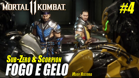 MORTAL KOMBAT 11 - Fogo e Gelo -Scorpion e Sub-Zero