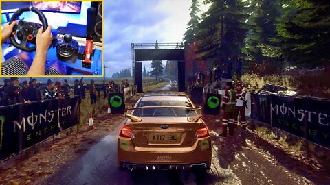 SUBARU WRX STI NR4 - DIRT RALLY 2.0 GAMEPLAY NO COMMENTARY ( Steering Wheel G29 )