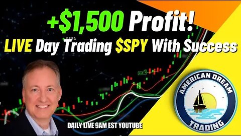 Strategic Profit Tactics - LIVE Day Trading $SPY For $1,500 Profit