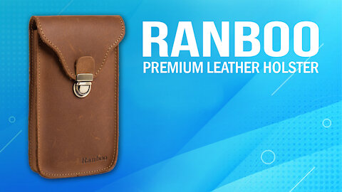 Ranboo Leather Belt Pouch: Universal Compatibility and Quality Materials