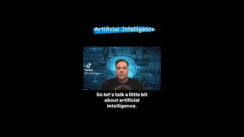 Intro into Artificial Intelligence and its impactits impact On the world