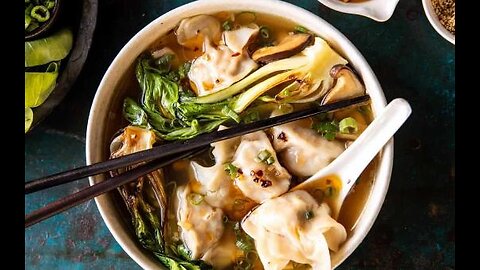 Chicken Wonton soup